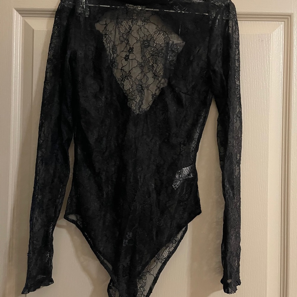 Black Lace body suit